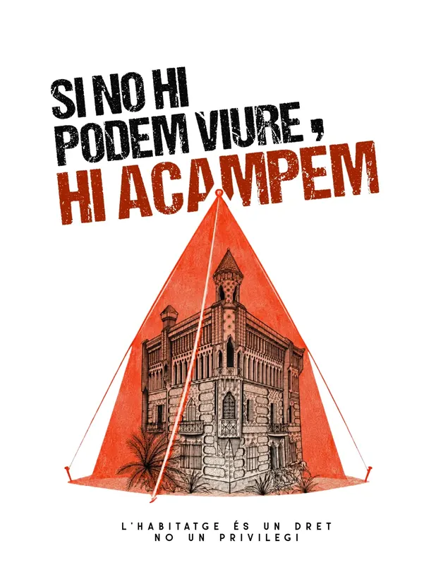 Si no hi podem viure, hi acampem